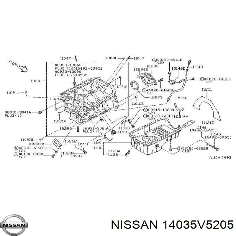 14035V5205 Nissan 