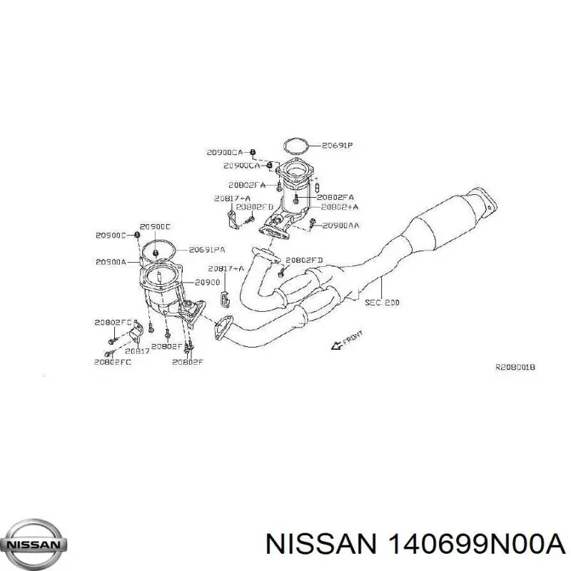 140699N00A Nissan 