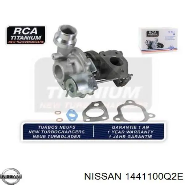 1441100Q2E Nissan turbocompresor