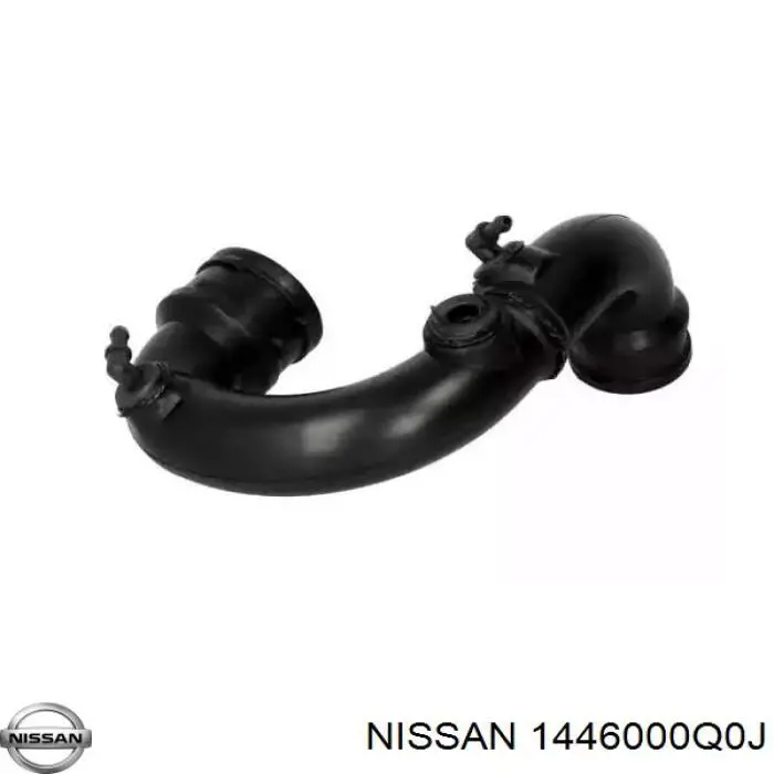 1446000Q0J Nissan tubo flexible de aire de sobrealimentación, de turbina