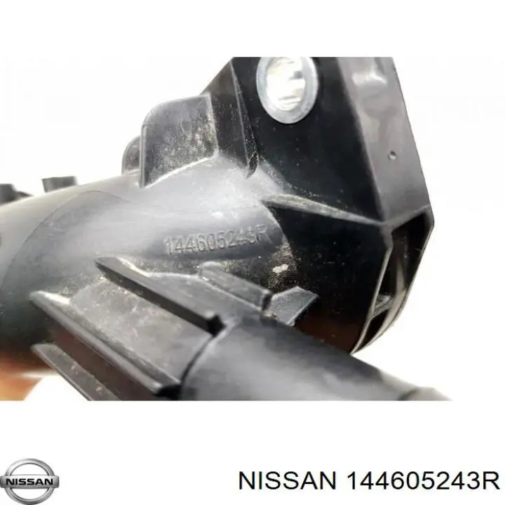 144605243R Nissan tubo flexible de aire de sobrealimentación izquierdo