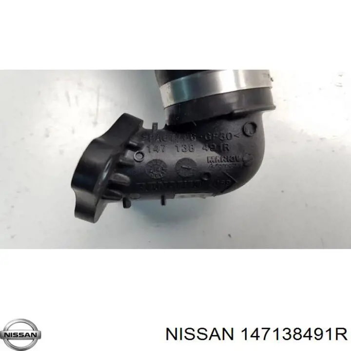 147138491R Nissan manguera tuberia de radiador (gases de escape)