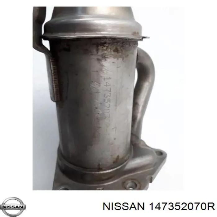 147352070R Nissan enfriador egr de recirculación de gases de escape