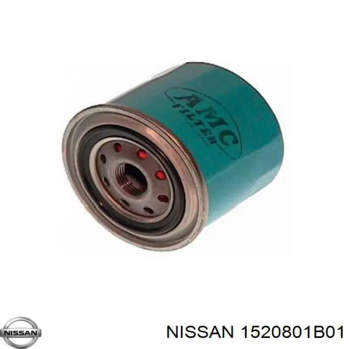 1520801B01 Nissan filtro de aceite