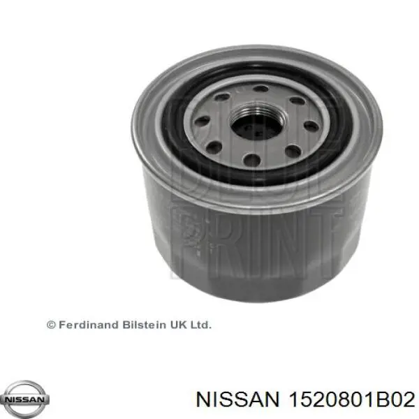 1520801B02 Nissan filtro de aceite