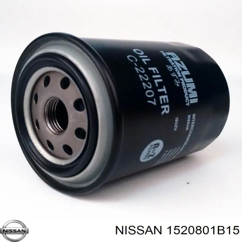 1520801B15 Nissan filtro de aceite