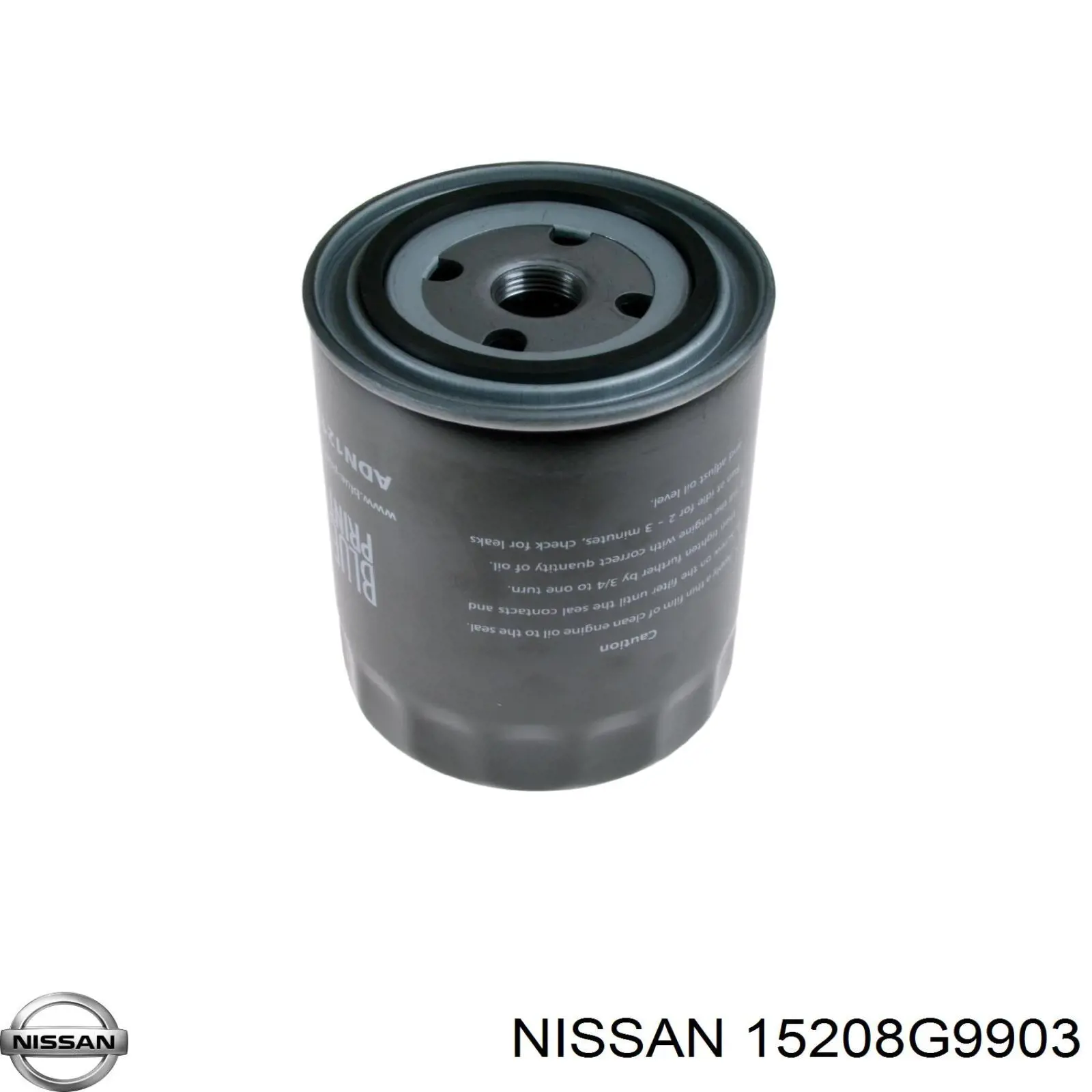 15208G9903 Nissan filtro de aceite