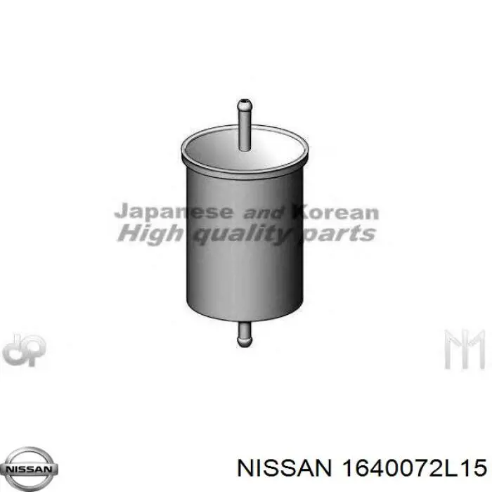 1640072L15 Nissan filtro combustible