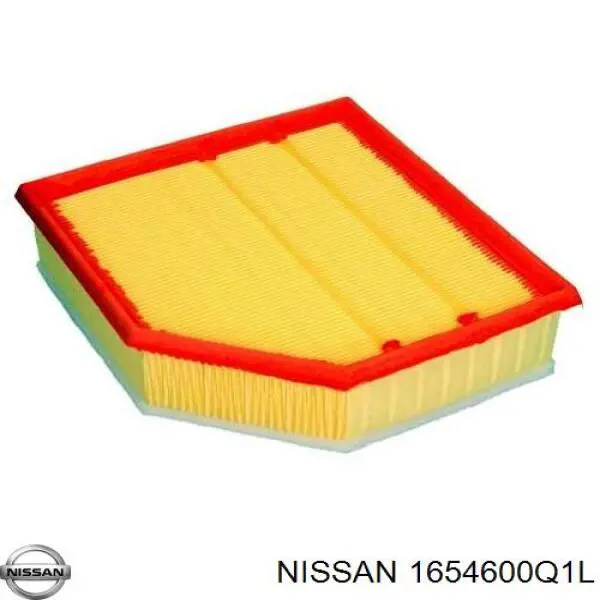 1654600Q1L Nissan filtro de aire