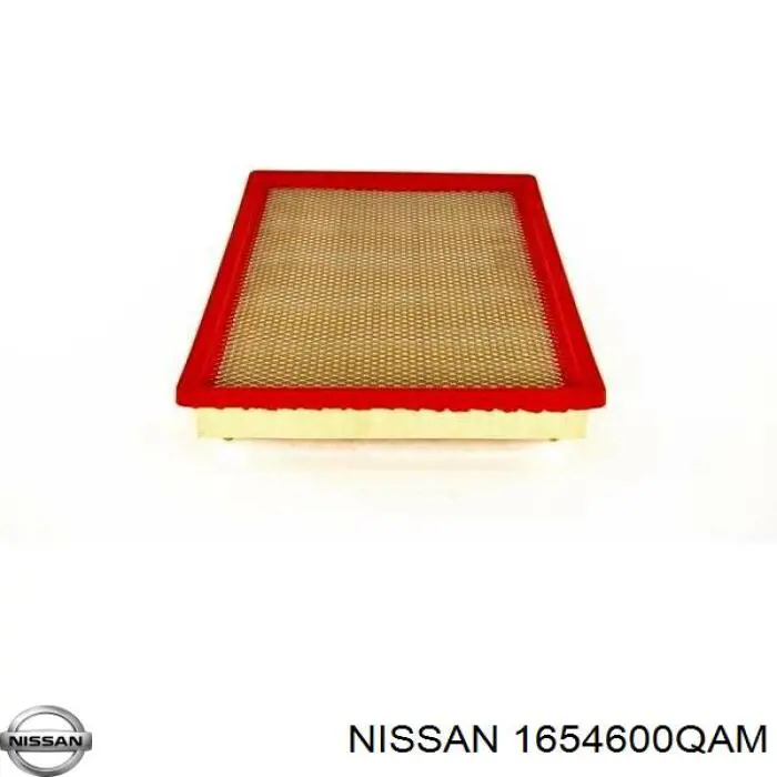 1654600QAM Nissan filtro de aire