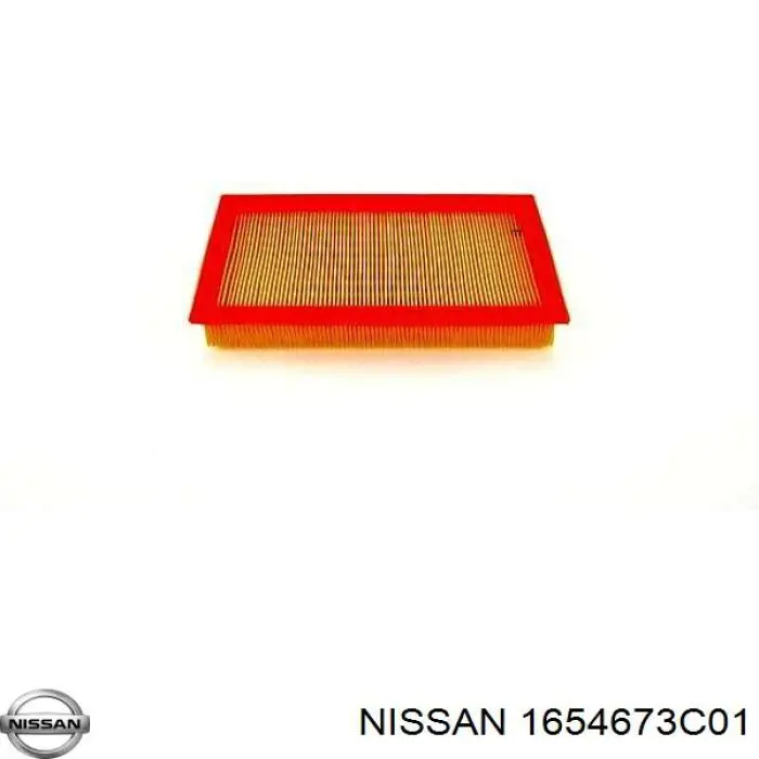 1654673C01 Nissan filtro de aire