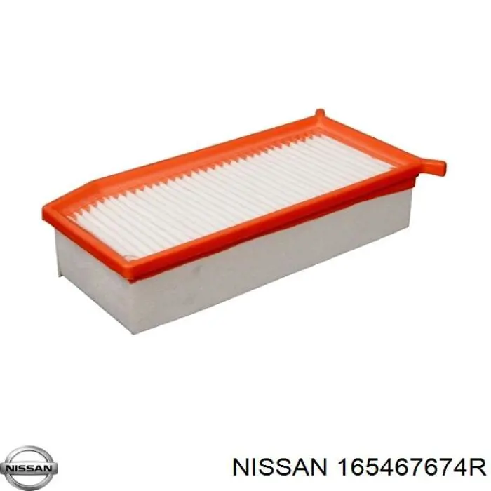 165467674R Nissan filtro de aire