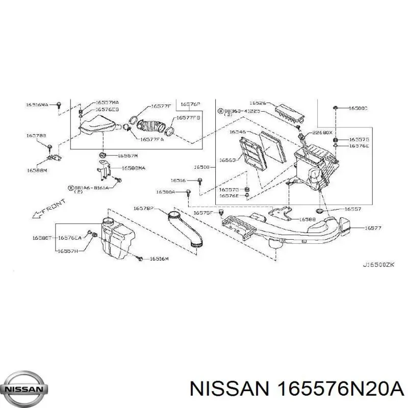 165576N20A Nissan 