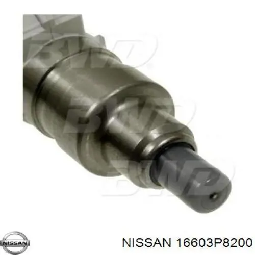 16603P8200 Nissan inyector de combustible