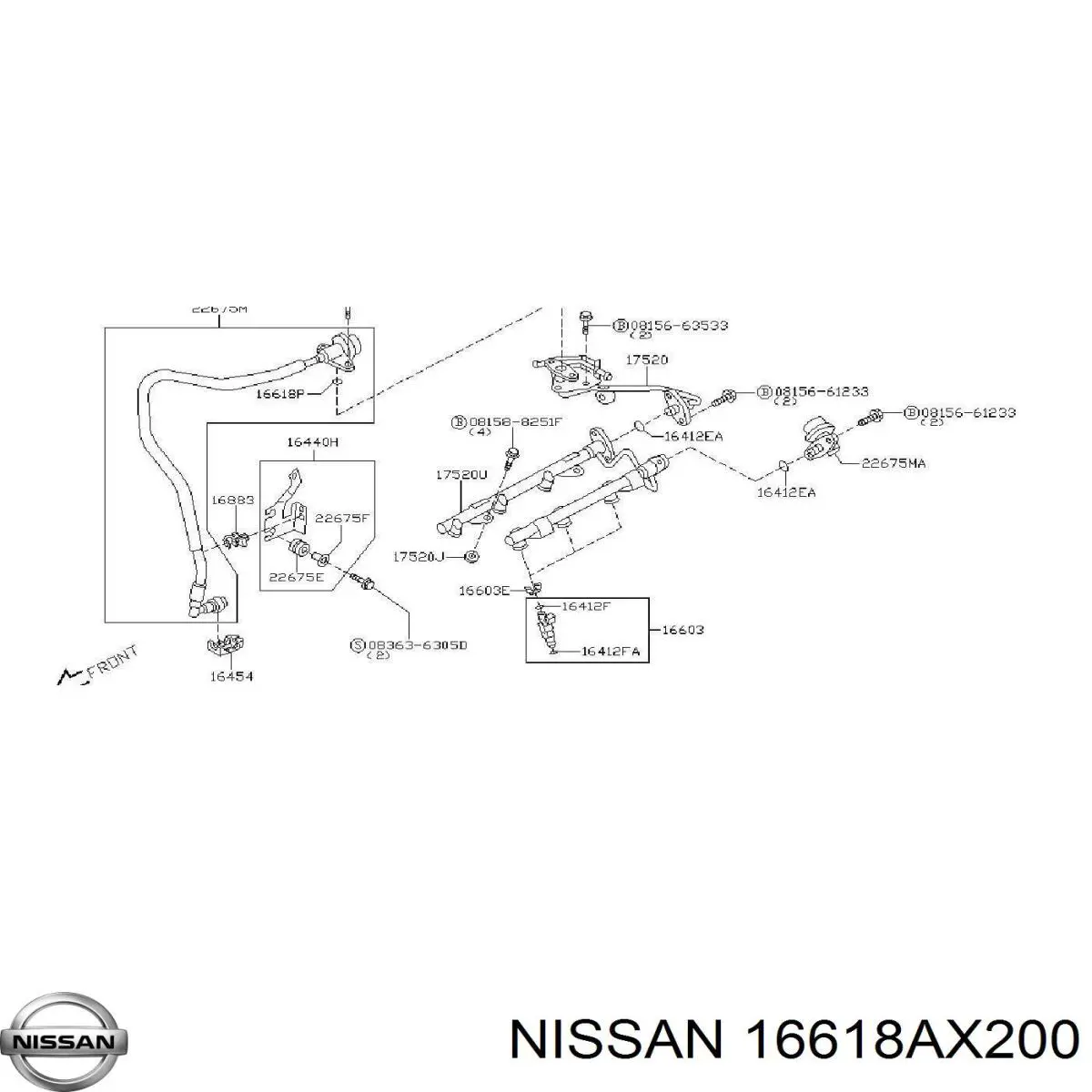  Junta anular, inyector para Nissan Qashqai 1 