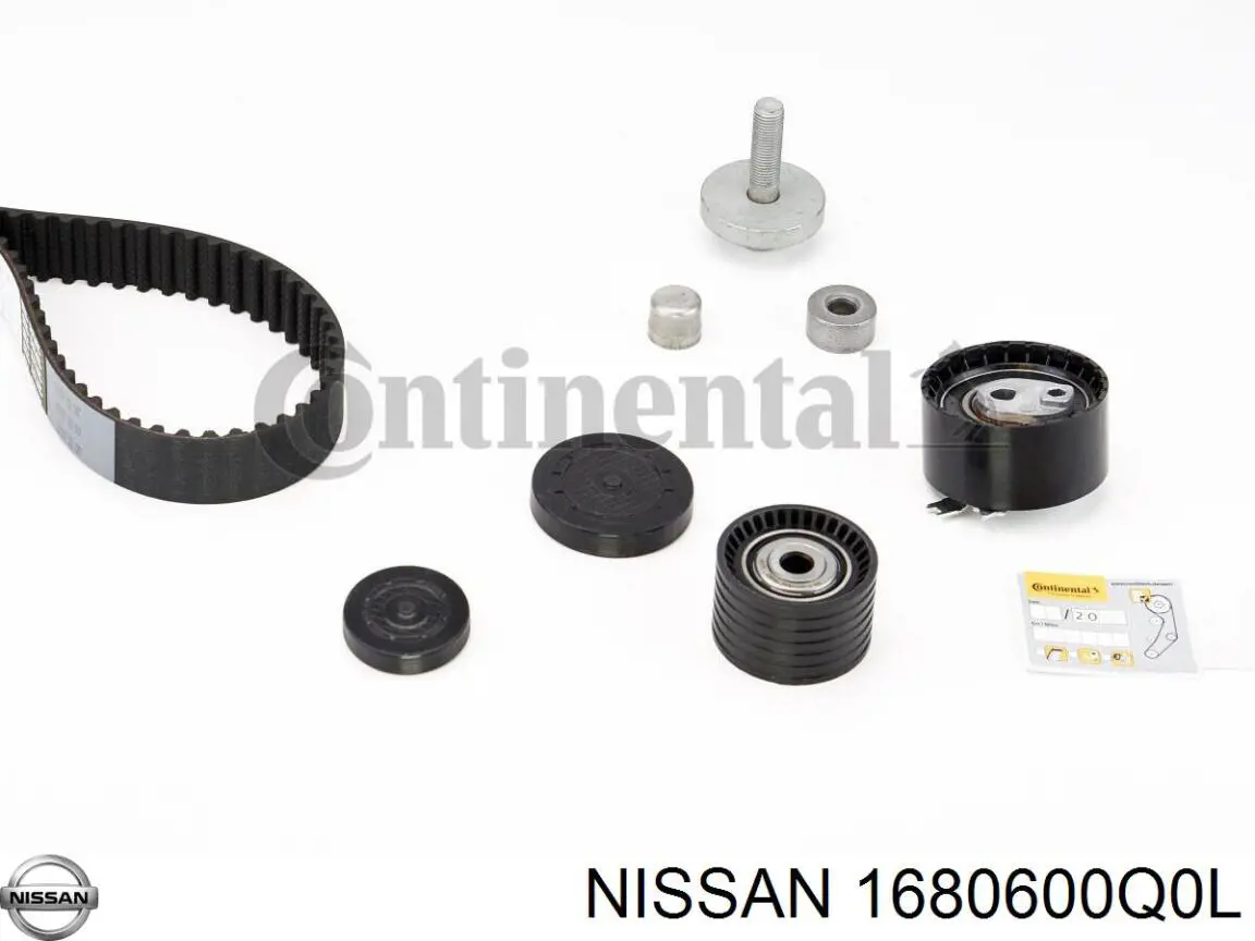 1680600Q0L Nissan kit correa de distribución