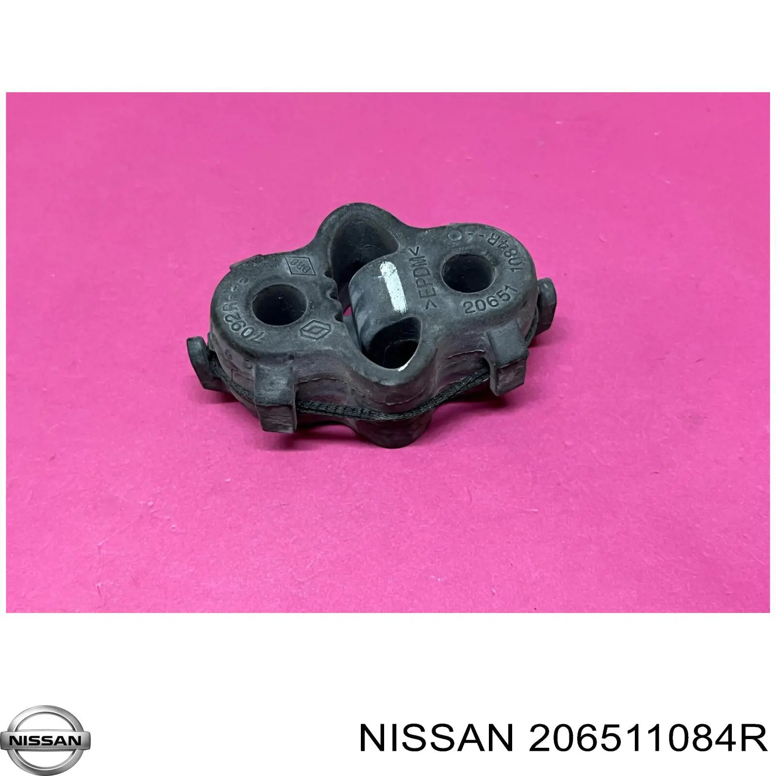 206511084R Nissan soporte, silenciador