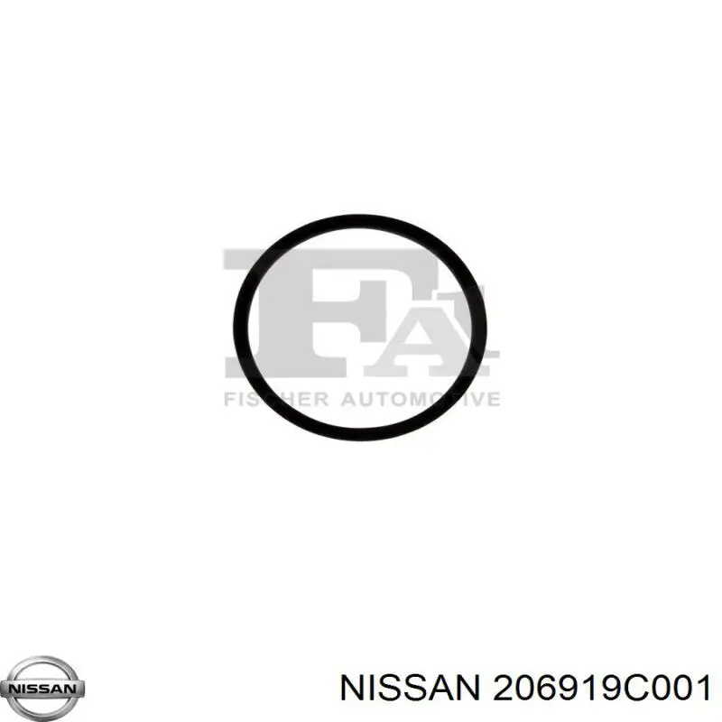 206919C001 Nissan junta de tubo de escape silenciador