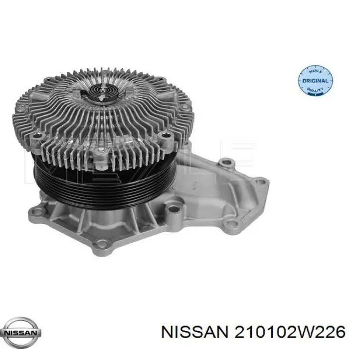 210102W226 Nissan bomba de agua