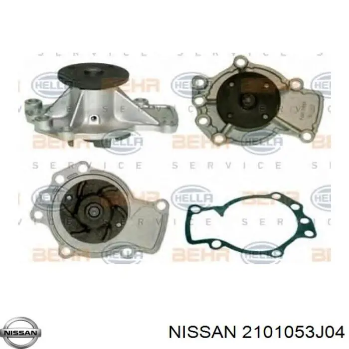 2101053J04 Nissan bomba de agua