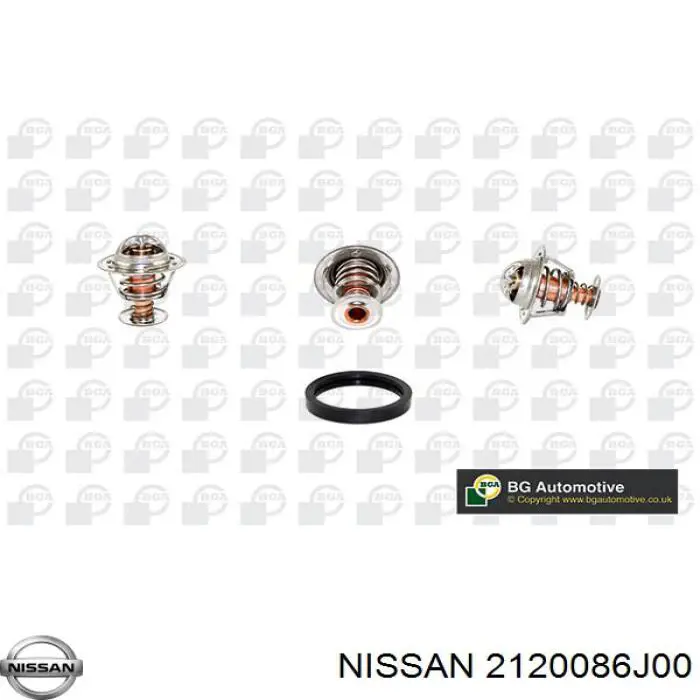 2120086J00 Nissan termostato, refrigerante