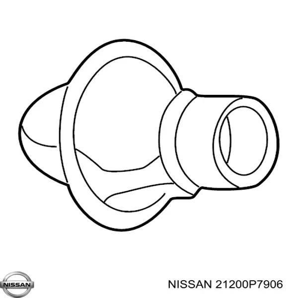 21200P7906 Nissan termostato, refrigerante