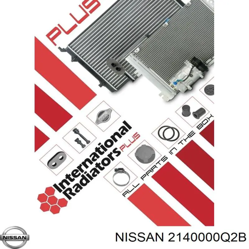 214005447R Nissan radiador refrigeración del motor