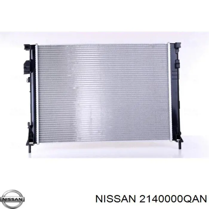 2140000QAN Nissan radiador refrigeración del motor