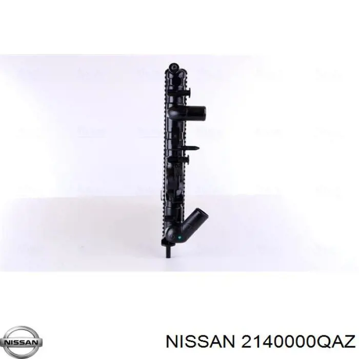 2140000QAZ Nissan radiador refrigeración del motor