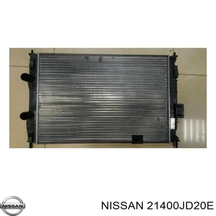 21400-JD20E Nissan radiador refrigeración del motor