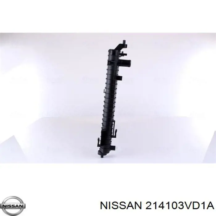 214103VD1A Nissan radiador refrigeración del motor