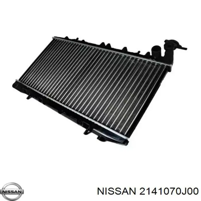 2141070J00 Nissan radiador refrigeración del motor