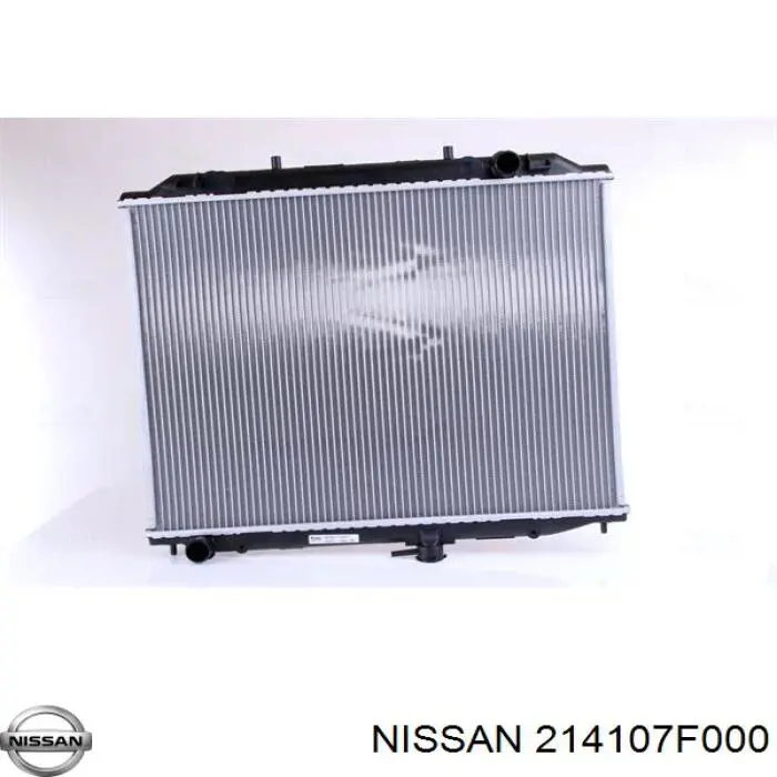 214107F000 Nissan radiador refrigeración del motor