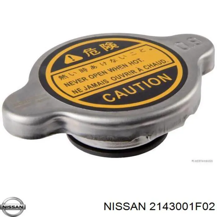 2143001F02 Nissan tapa de radiador