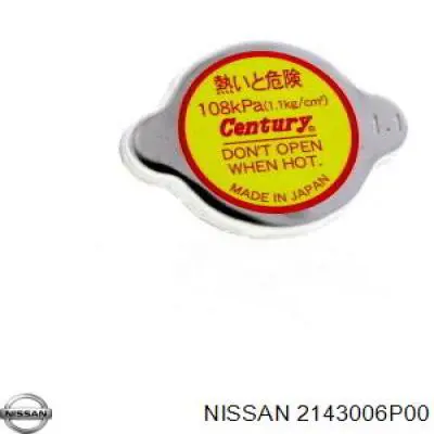 2143006P00 Nissan tapa de radiador