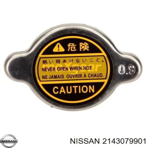 2143079901 Nissan tapa de radiador