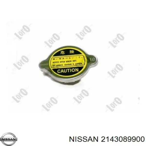 2143089900 Nissan tapa de radiador