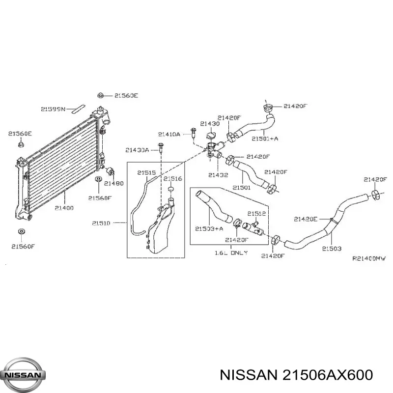 21506AX600 Nissan 