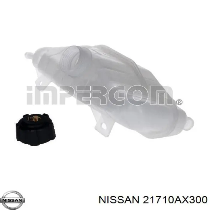 21710AX300 Nissan botella de refrigeración