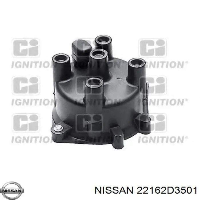 22162D3502 Nissan tapa de distribuidor de encendido