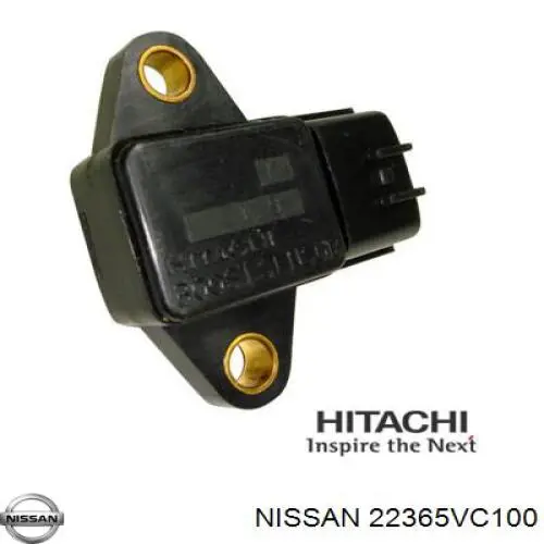 22365VC100 Nissan sensor de presion de carga (inyeccion de aire turbina)