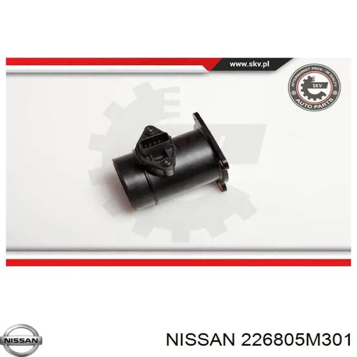 226805M300 Nissan sensor de flujo de aire/medidor de flujo (flujo de aire masibo)