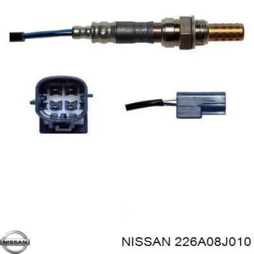 226A08J010 Nissan sonda lambda sensor de oxigeno post catalizador