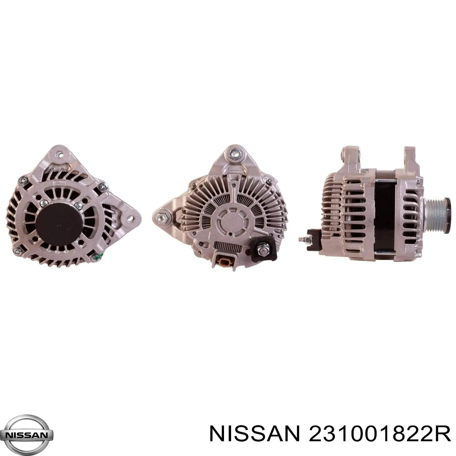 231001822R Nissan alternador