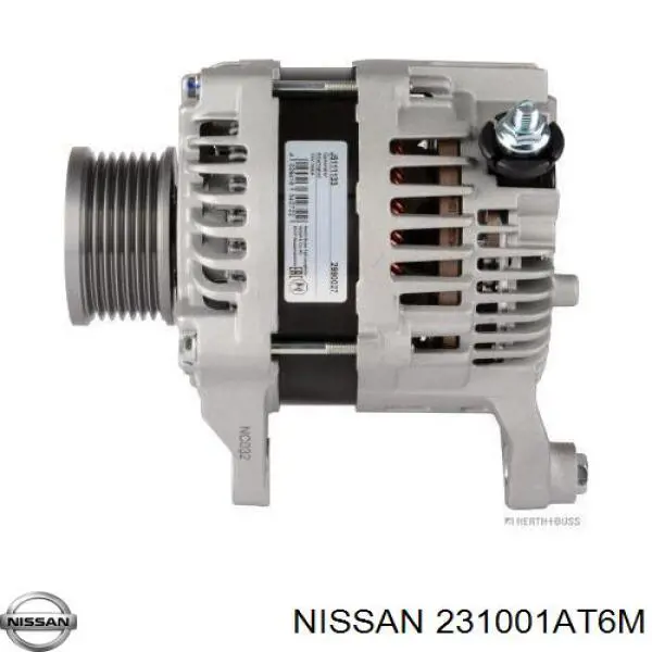 231001AT6M Nissan alternador