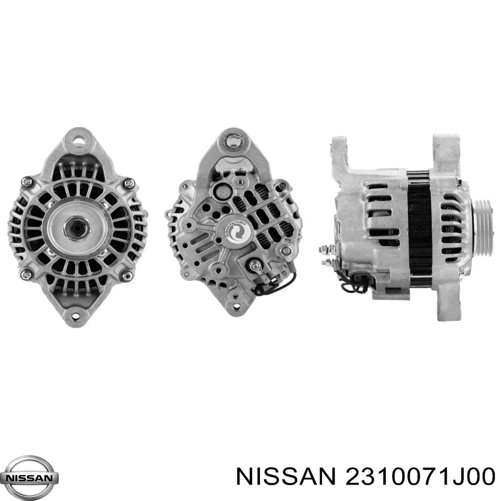 2310071J00 Nissan alternador