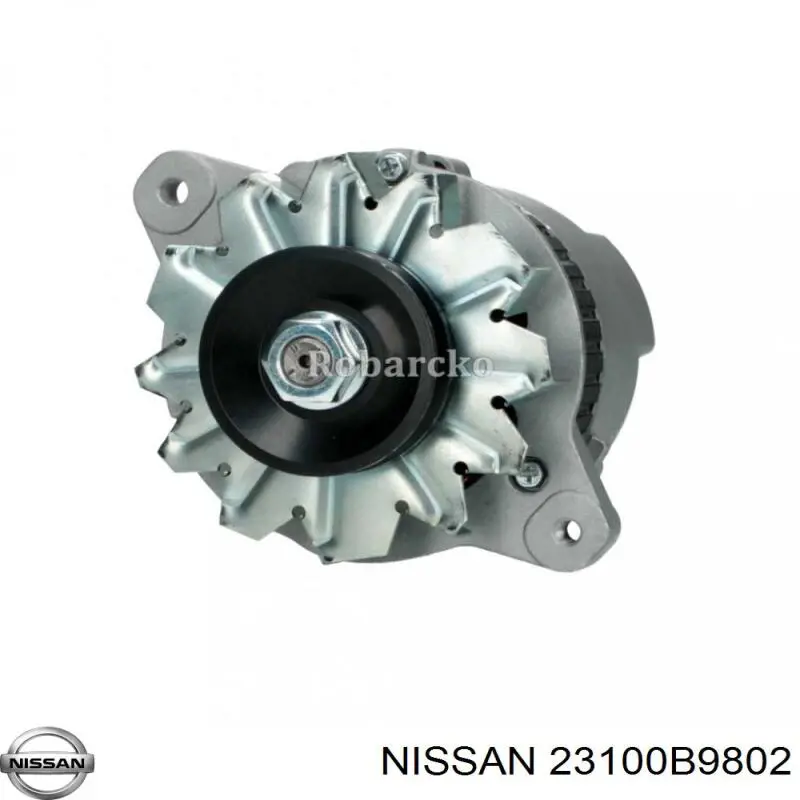 23100B9802 Nissan alternador