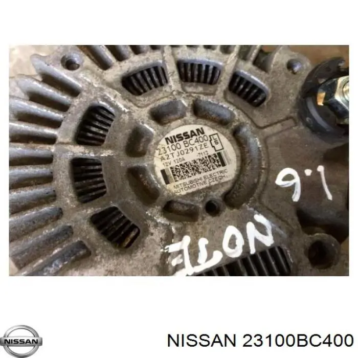 23100BC400 Nissan alternador