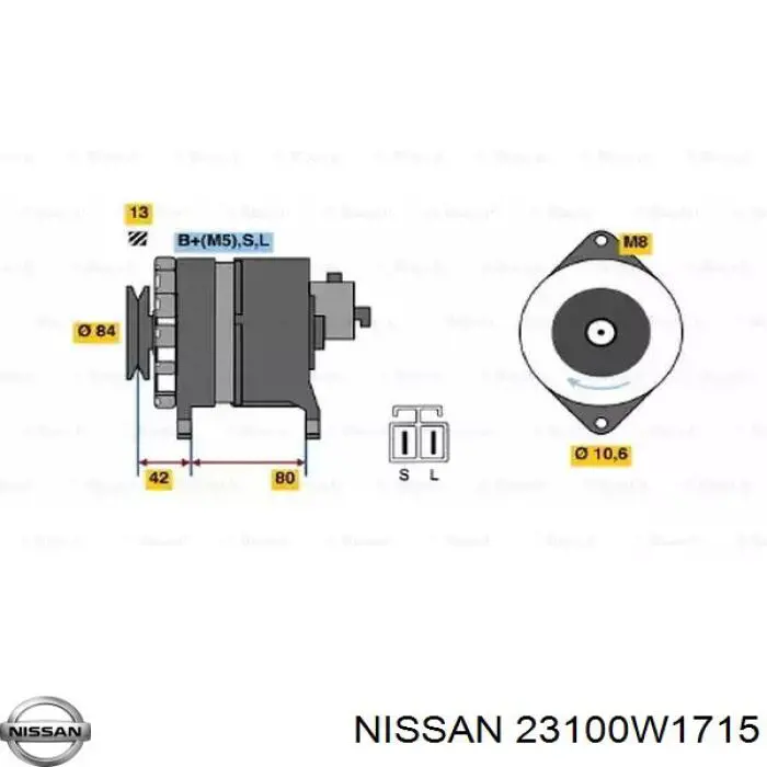 23100W1715 Nissan 