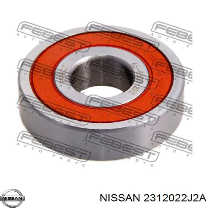 2312022J2A Nissan cojinete, alternador